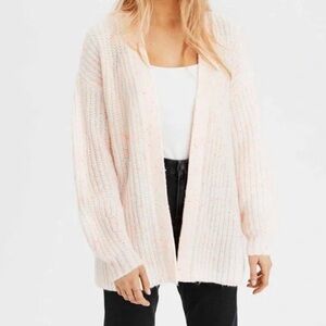 American eagle pink sweater/cardigan